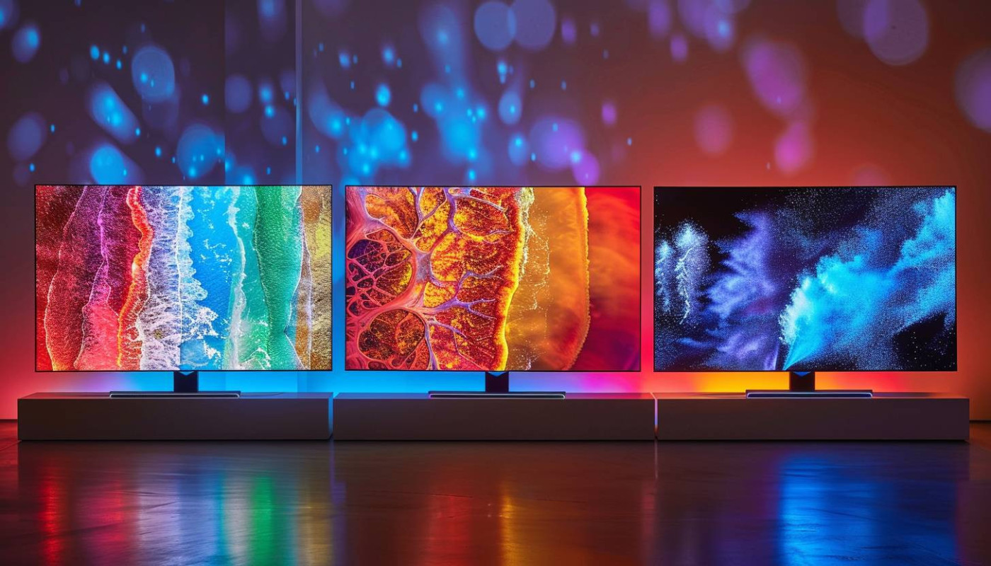 Comparatif des technologies d'écran : OLED face à LCD et QLED